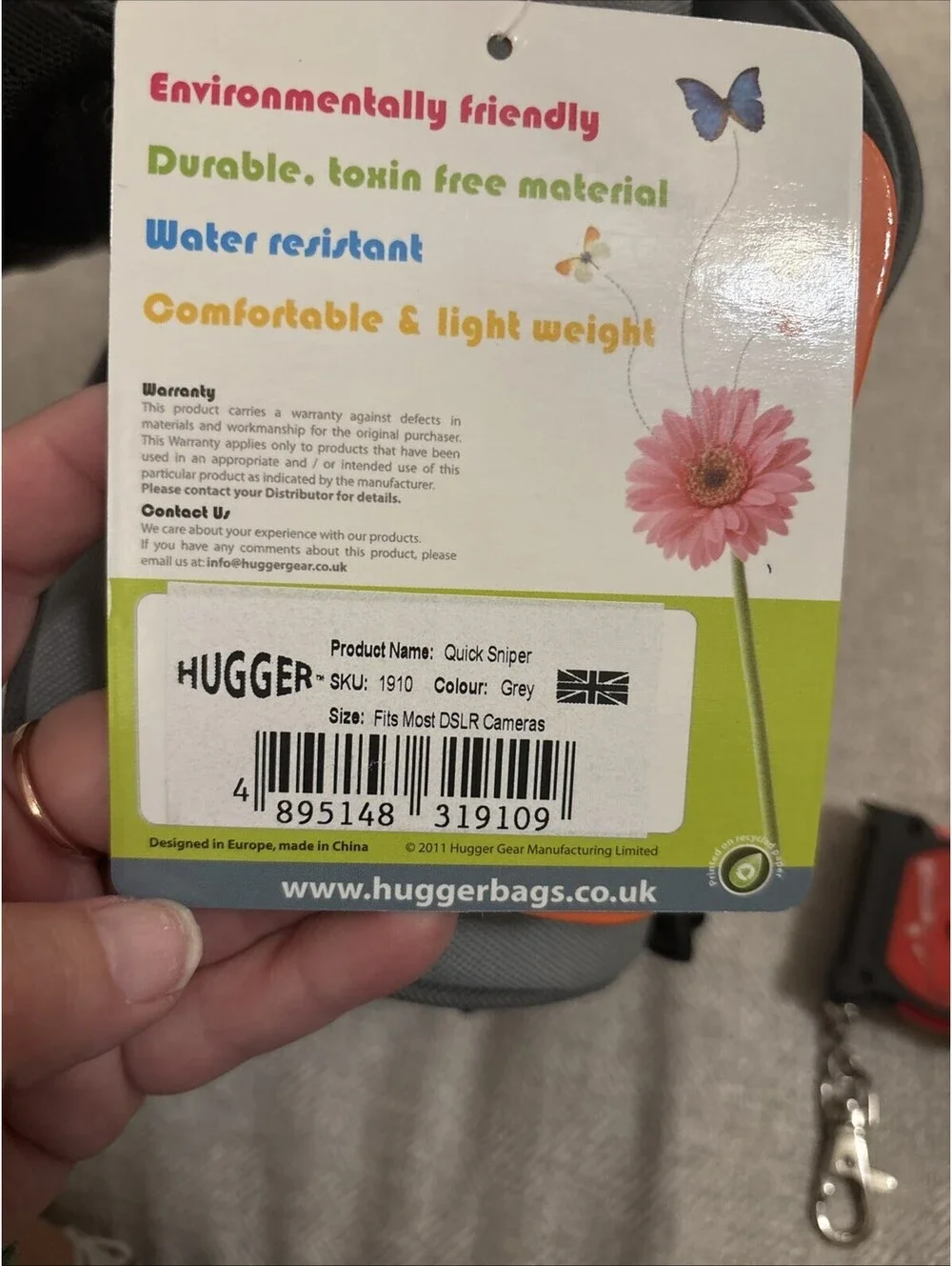 HUGGER Camera Bag
